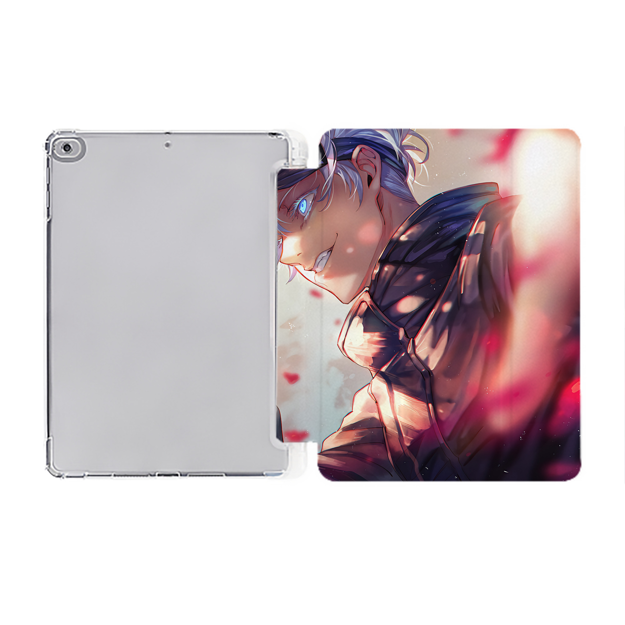 （画像用） SPY×FAMILY间谍家家酒 IPad ケース ペン収納付き 三つ折りスタンド PUレザー×シリコン 対応機種9.5/10.5/10.9インチ